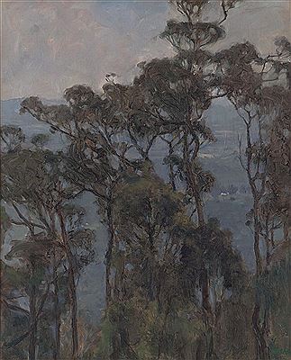 Nora Gurdon : Through the Trees, Dandenong Ranges