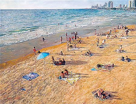 Nurit Shany : Tel Aviv Beach