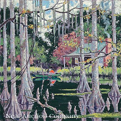 Morris Hobbs : 'Cabin on the Bayou'