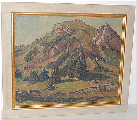 Adolf Thomann : 'Schafberg, Toggenburg', 1917