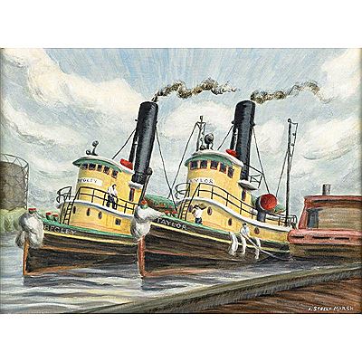 Anne Marsh : Twin Tugs