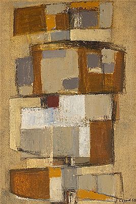 Jeanne Coppel : Composition, 1948