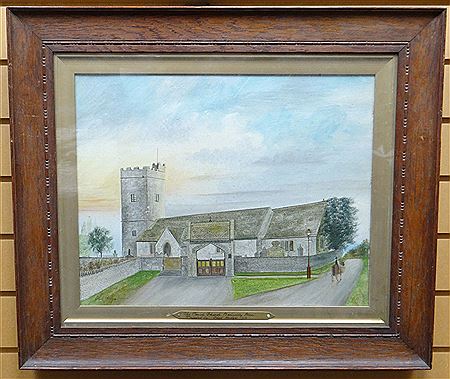 Obediah Hodges : `The Parish Church, Bedwelly, 1916`