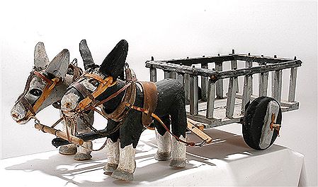 Felipe Archuleta : Donkey Cart. 1976