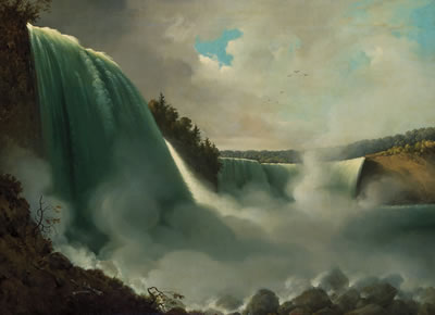 John Vanderlyn : Niagara Falls from American Side