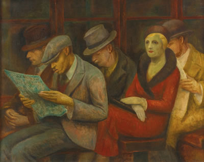 Julius Bloch : 'PHILADELPHIA STREET-CAR'