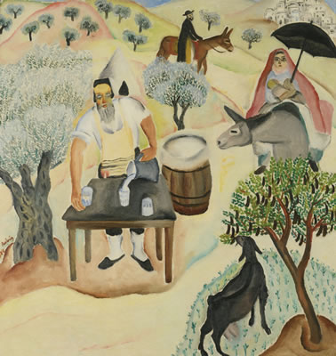 Reuven (Zelicovici) Rubin : THE ROAD TO MERON