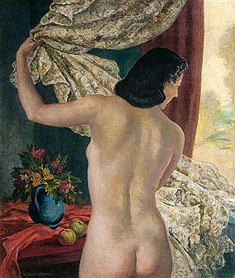 Gisbert Palmie : Nude by a Window