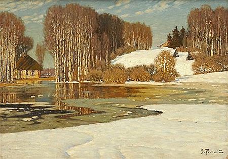 Vilhelms Purvitis : Winter landscape