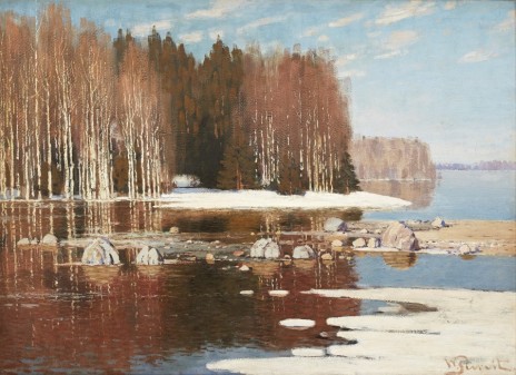 Vilhelms Purvitis : Winter landscape