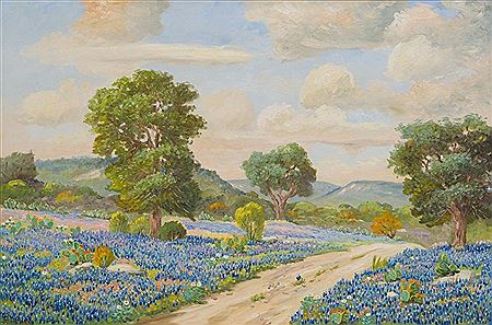 Santa Duran : 'Bluebonnets Alongside'