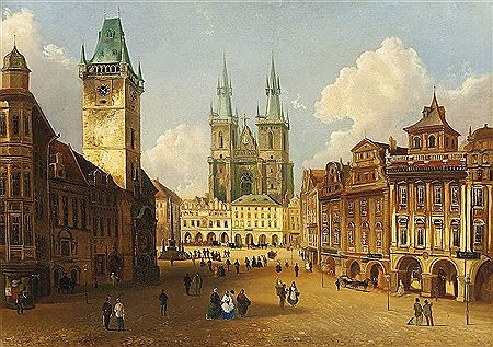 Ferdinand Lepie : Old Town Square