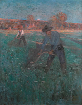 Svend Svendsen : Men Scything