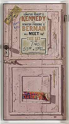 Burhan Dogancay : PINK DOOR, 1966