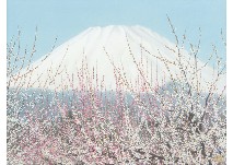 Somei Tsubouchi : Mt. Fuji with Plum Blossoms