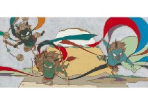 Kazuyuki Takishita : Fu-jin, Rai-jin and Ryu-jin