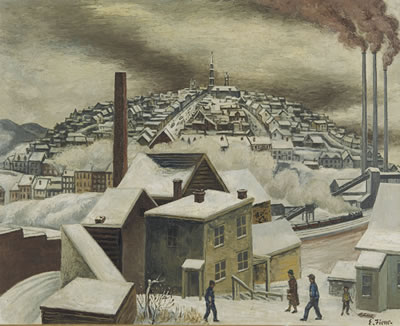 Ernest Fiene : Winter Day, Pittsburgh