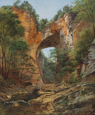 David Johnson : The Natural Bridge of Virginia