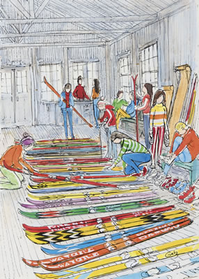 Arthur Kimmel Getz : Ski Shop