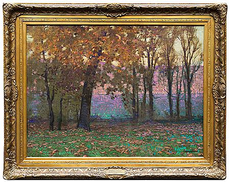 William Langson Lathrop : 'October Evening'