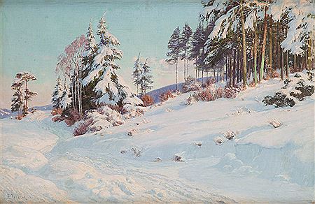 Paul Weimann : Winter Landscape