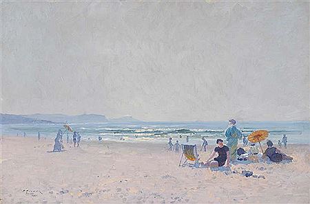 Elioth Gruner : On the Sands