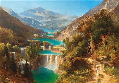 Karl Prestele : Plitvizka Jezera. Die Seen von Plitvice in Kroatien