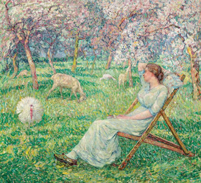 Modeste Huys : Au printemps