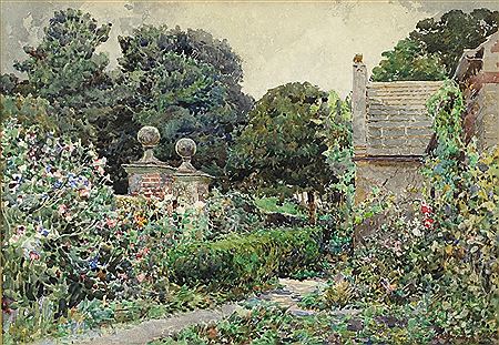 William Herbert Allen : GARDEN SCENE