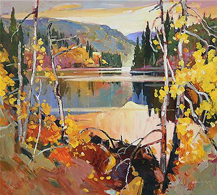 Brian Atyeo : NEW DAY, ALGONQUIN PARK; 2005