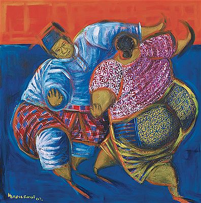 Harris Ribut : DANCING COUPLE, 2002