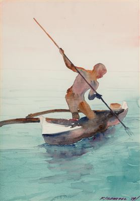 Fredric Frederic Soldwedel : Spear Fisherman