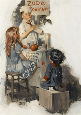 Andrew Loomis : Unknown (Soda Fountain)