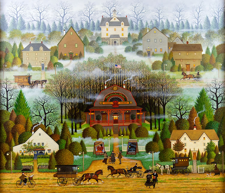 Charles Wysocki : From Auction Records