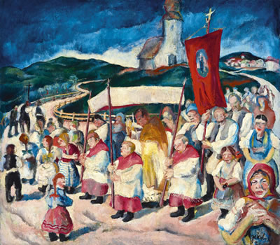 Julius Jakoby : Procession, 1930