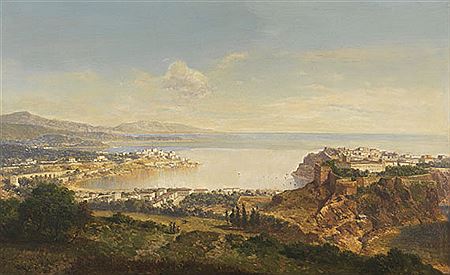 Albert August Zimmermann : Monaco (Riviera di Ponente)