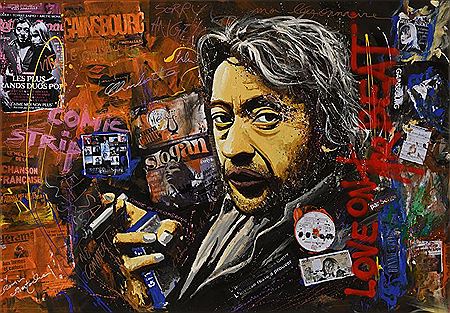 sample from African Art, Modern & Contemporary Art, Design, Street Art, Vinyl, Serge Gainsbourg