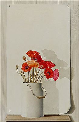 Rosalyn Gale Powell : ''Oriental Poppies'' 1977