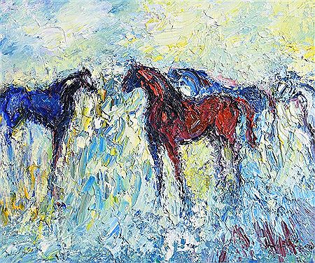 Declan O'Connor : Coloured Horse