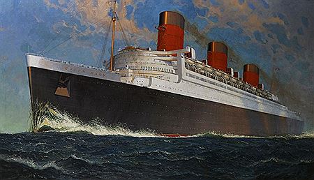 William John Patton McDowell : RMS The Queen Mary, Cunard