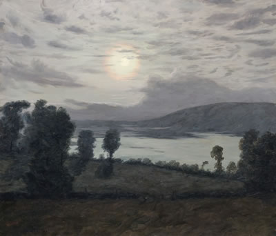 Ben (Benjamin) Foster : Evening Landscape