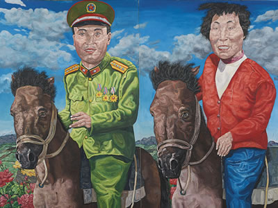 Wei Liu : REVOLUTIONARY FAMILY SERIES: TRAVEL TIME (DIPTYCH)