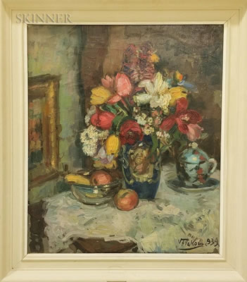 Vladimir Filakovac : Still Life of Flower Bouquet