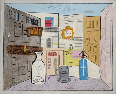 Stuart Davis : RUE LIPP