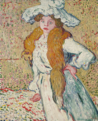 Louis Valtat : PORTRAIT DE MADAME VALTAT